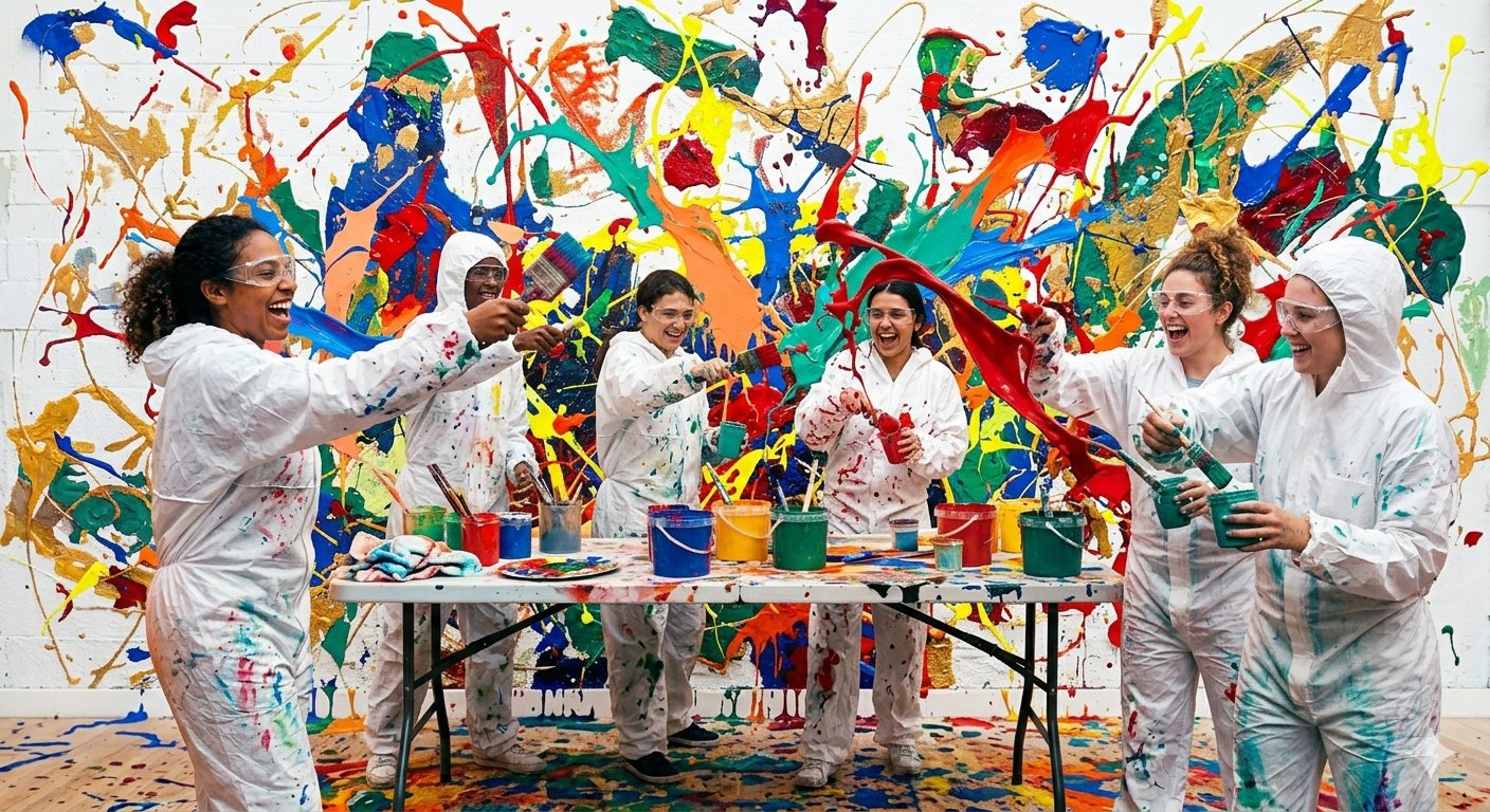 Group painting