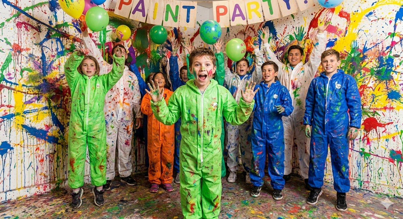 Kids paint party